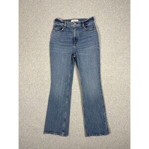 Abercrombie & Fitch 70s Vintage Flare Ultra High Rise Jeans Curve Love Sz 27/4S